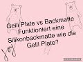 Gelli Plate vs Backmatte lohnt sich sich die Ausgabe oder reicht die Billigversion?   HD 720p