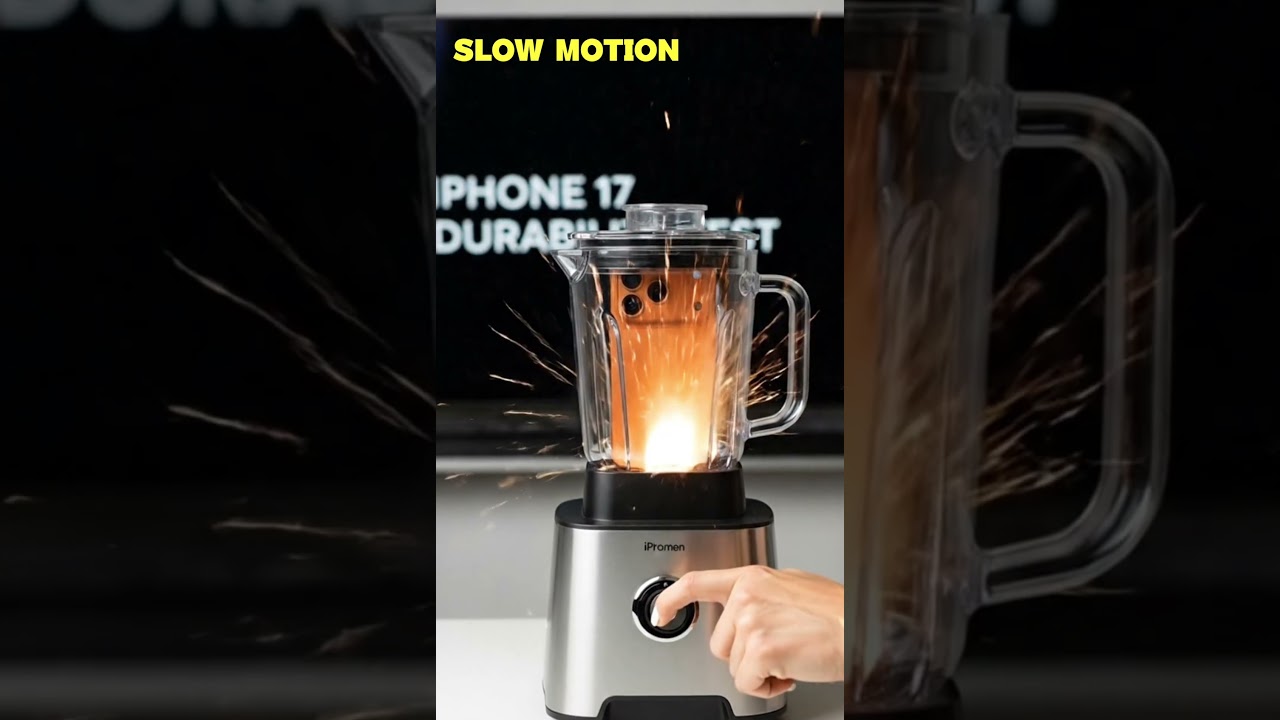 iPhone 17 vs Blender: The Ultimate Durability Test 📱⚡ | Expensive Mistake? 