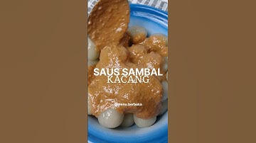 Cara Mudah Bikin Saus Sambal Kacang Buat Cilok #shorts #sambalkacang #cilok #caramudah