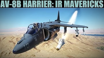 AV-8B Harrier: AGM-65F IR Guided Maverick Tutorial | DCS WORLD