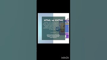 HTML vs XHTML  Shorts|| difference between these two languages