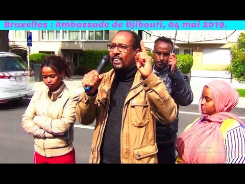 #DJIBOUTI DISCOURS DU PRÉSIDENT DU MRD LORS DE LA MANIFESTATION DU 04/05/2019 A #BRUXELLES
