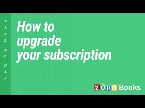 How to Upgrade Your Zoho Books Subscription