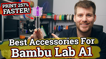 How To Print Up To 257% Faster With Bambu Lab A1 (+11 other 3D Printing MUST HAVE accessories!)