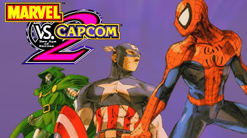 MVC2 - CAPTAIN AMERICA/DOCTOR DOOM/SPIDER-MAN ONLINE!