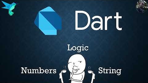 Уроки по Dart || Встроенные типы данных (numbers, string, bool)