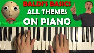 BALDI'S BASICS ON PIANO