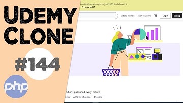 #144 Video upload errors 2 | Udemy clone from scratch in php | Quick programming tutorial