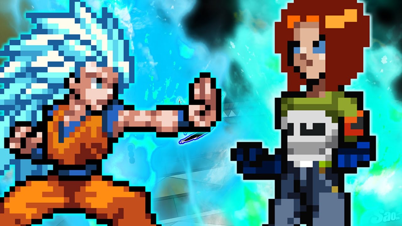 👹GOKU SSJ 3 BLUE VS ANDROID 17 V2 IN JUMP FORCE MUGEN - YouTube