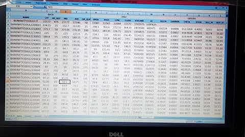 excel option chain with python