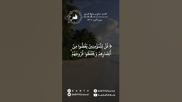 ما تيسر من سورة النور ( ٣٠ ) - تلاوة خاشعة