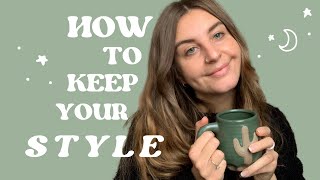 How to Keep Your Style as a Minimalist | intentional buying, typical minimalism and personal style