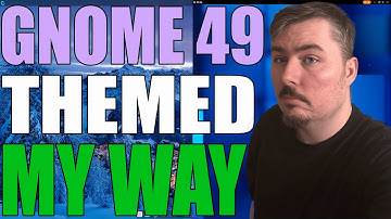 GNOME 49 Theming on CachyOS My Customized Workflow