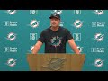 Craig Aukerman meets with the media | Miami Dolphins