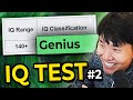 Taking a more accurate test to reveal my true IQ...