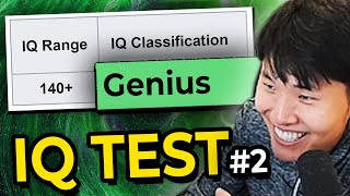 Taking a more accurate test to reveal my true IQ...