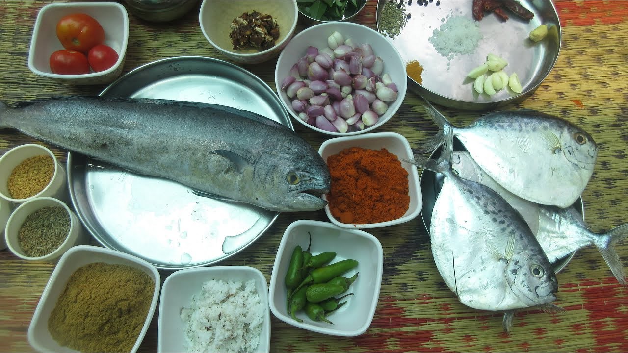 Village Food Recipe Meen Kulambu Meen Fry Village Style FISH FRY village-food-recipe-meen-kulambu-meen-fry-village-style-fish-fry