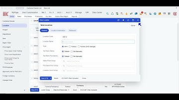 [ECOUNT Basic] Inventory(Trading) - Setup - Reg. Warehouse