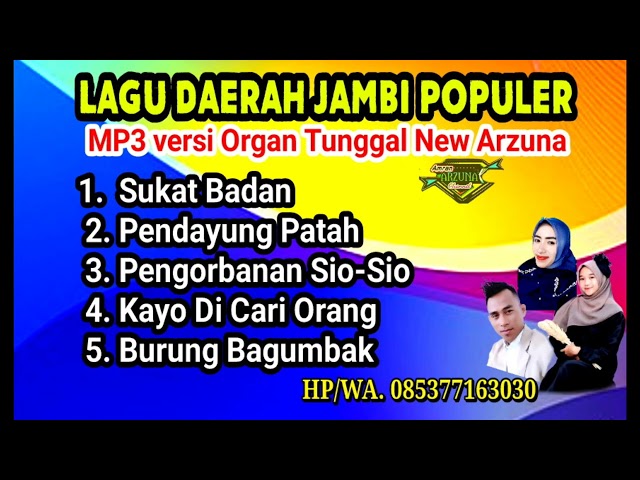 Lagu2 Daerah Jambi Populer 2024 - Official Video Music Amran Arzuna class=