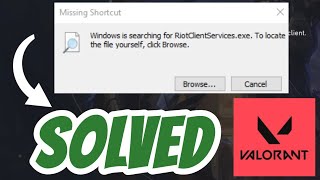 Windows is searching for riot client services.exe in Valorant SOLVED 2024 screenshot 5