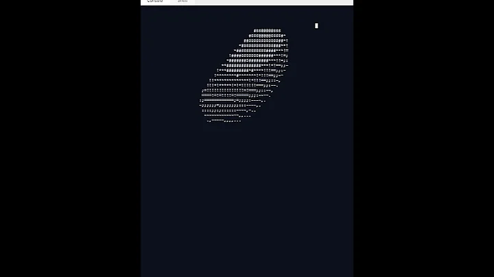 Satisfying ascii animation with C 😉 - The doughnut shaped code that generates a spinning 🍩