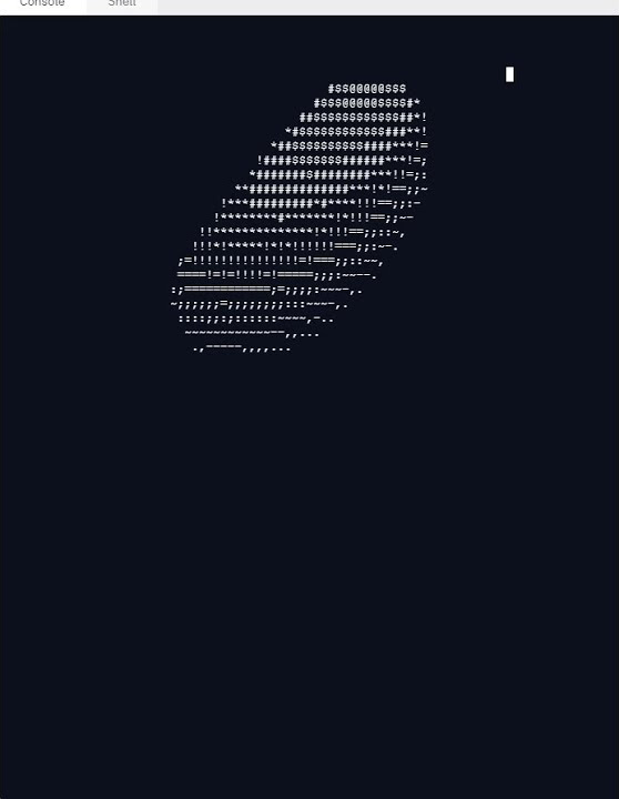 Satisfying ascii animation with C 😉 - The doughnut shaped code that generates a spinning 🍩