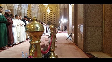 تسجيل حصري من داخل المسجد من تراويح القارئ الشيخ عمر القزابري من رمضان 1440/2019 الليلة السادسة