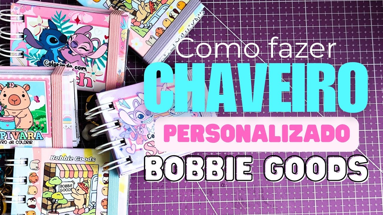 COMO FAZER CHAVEIRO BOBBIE GOODS (passo a passo) 