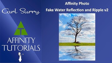 Affinity Photo - Fake Water Reflection and Ripple Effect v2