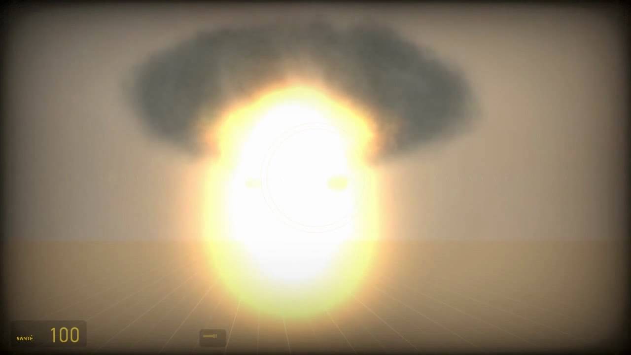 Test explosion on Half-Life 2 : Episode Two - YouTube