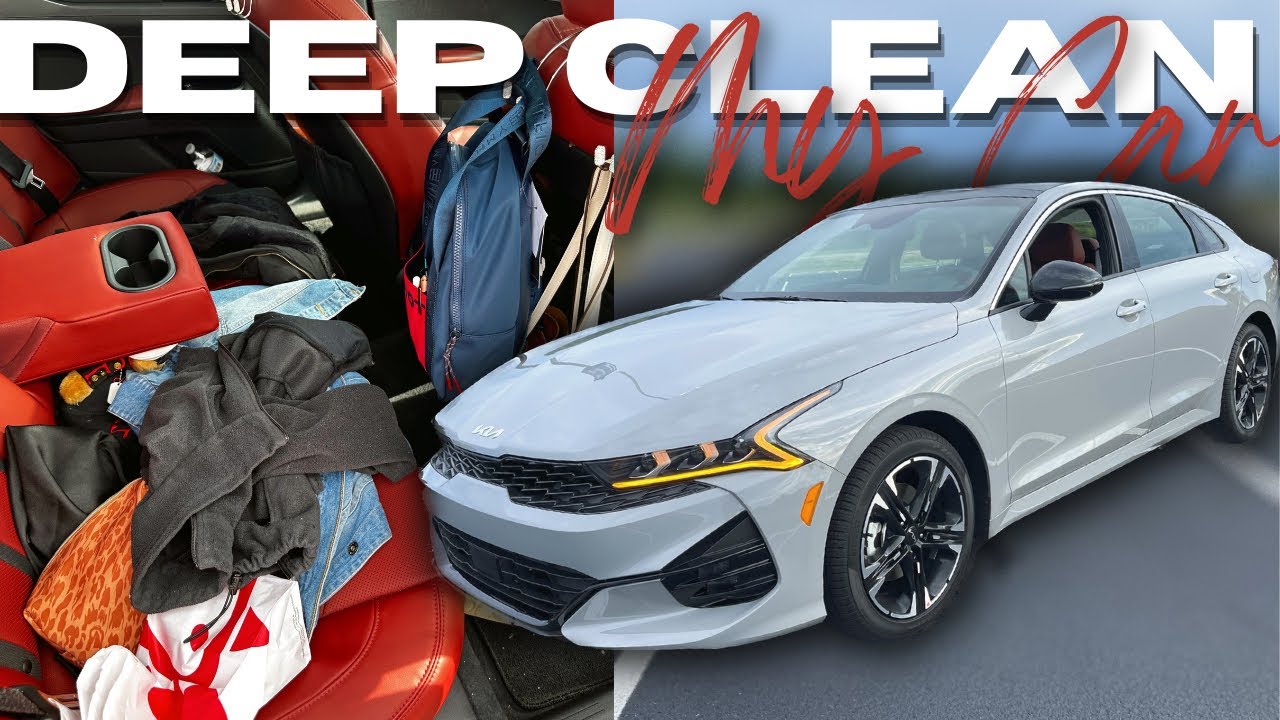 DEEP CLEAN MY CAR WITH ME carwash, vacuum, declutter + wipedown YouTube