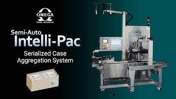 Semi-Auto Intelli-Pac - Serialized Case Aggregation System - Omega Design