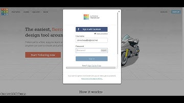 Log into Tinkercad