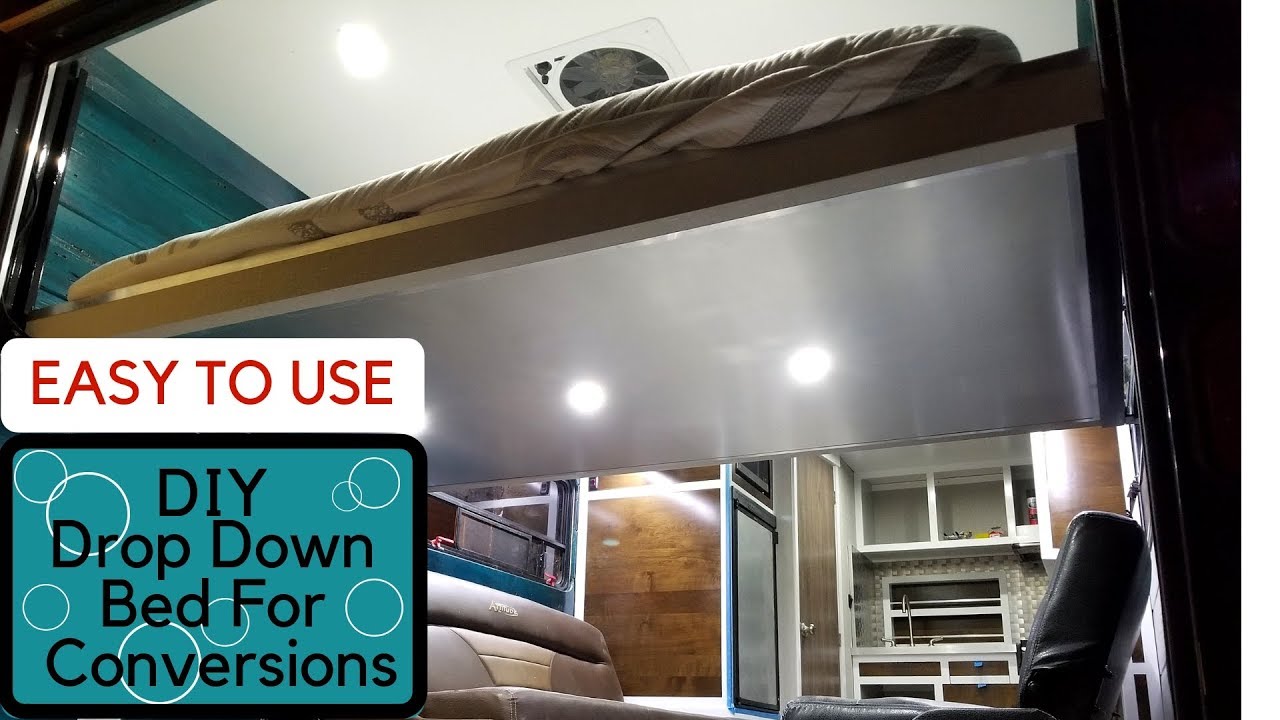 11 Campervan Bed Designs For Your Next, Adjustable Bed Frame For Camper Van