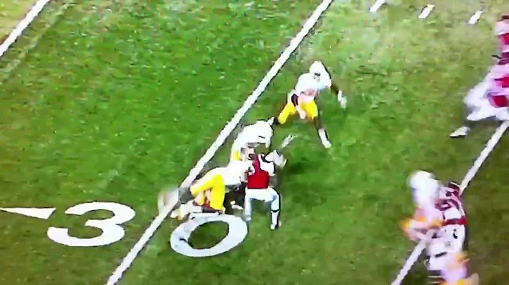 Arkansas Razorbacks Joe Adams punt return