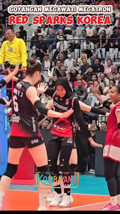 Goyang Mas Indonesia All Star dan Red Sparks Korea #viral #fyp #amazing #kocak #matul