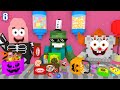 Monster School: Work at Spongebob&#39;s HALLOWEEN FACTORY place! - Minecraft Animation