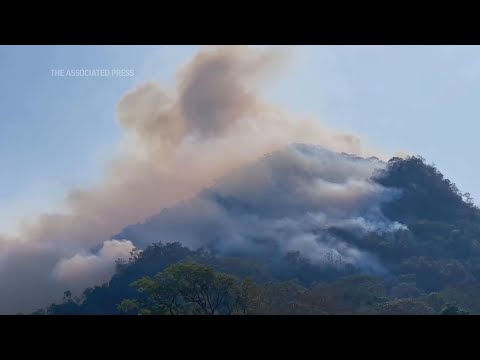 Fires in Bolivia's amazon blaze