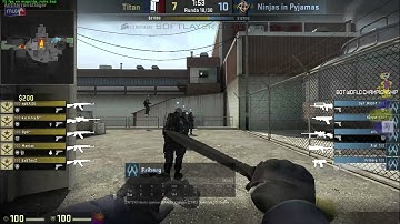 CS:GO Bot World Championship 2015 April 30th (Titan vs. NiP) - 2 / 8