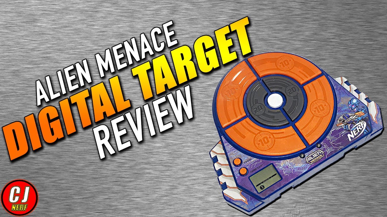 nerf electronic target board