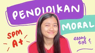 How I got A  in Pendidikan Moral ✨| SPM study tips📝