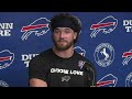 Bills TE Dawson Knox talks a contract year ahead