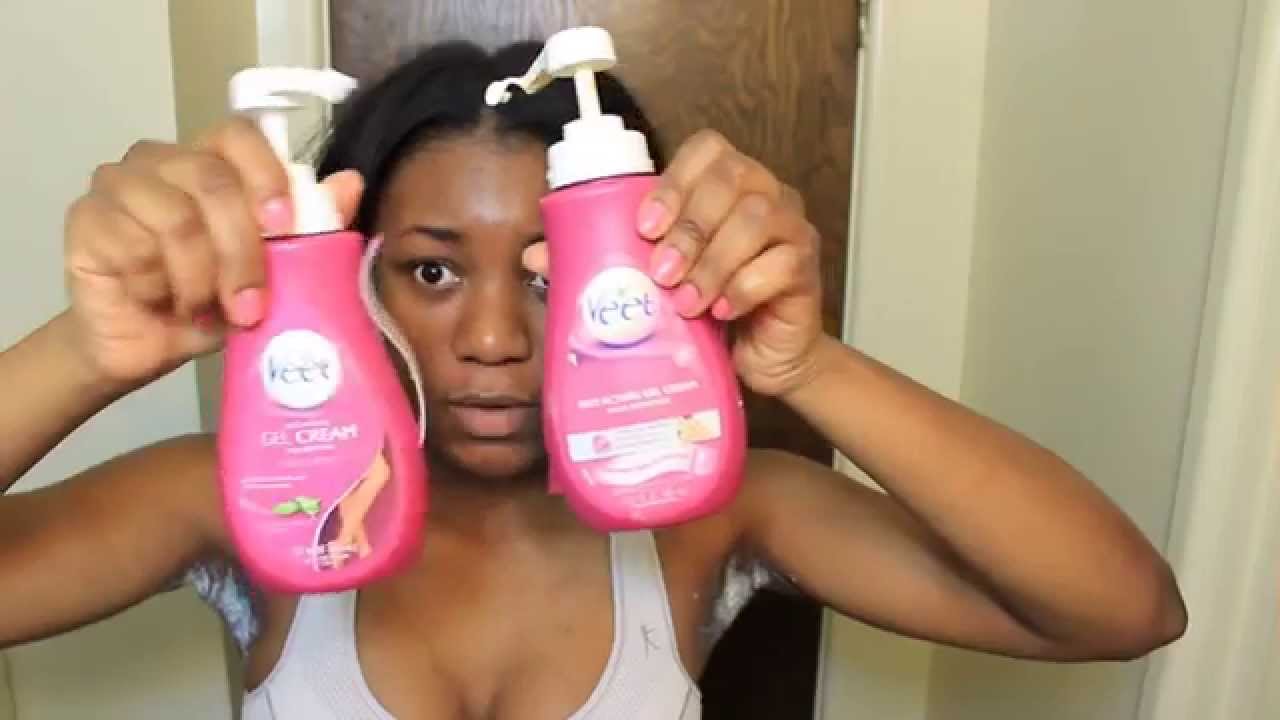 Veet Hair Removal Cream Demo Never Shave Again YouTube