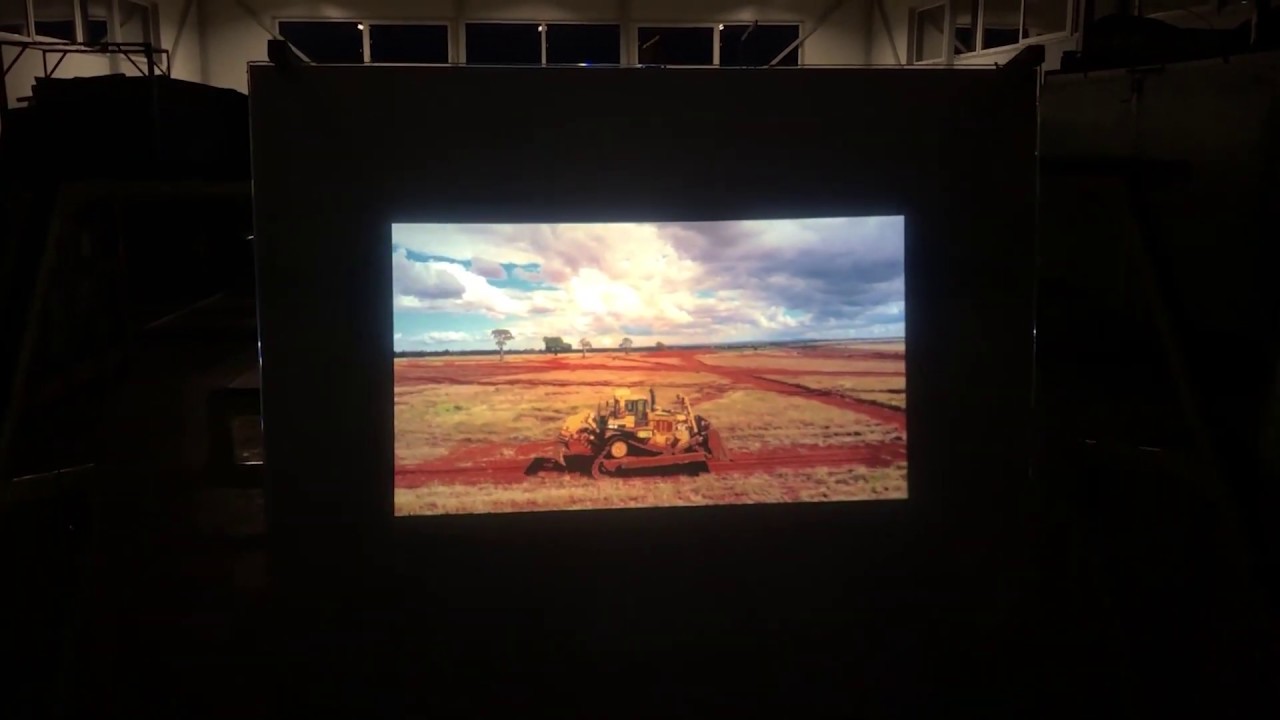 Klaasart & Gauzy - Smart Glass - Multimedia Glass with PDLC Grey