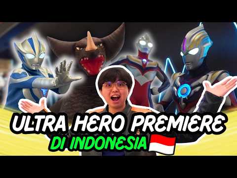I Met ULTRAMAN TEO at Ultraman The Hero Premiere 2026 Indonesia!