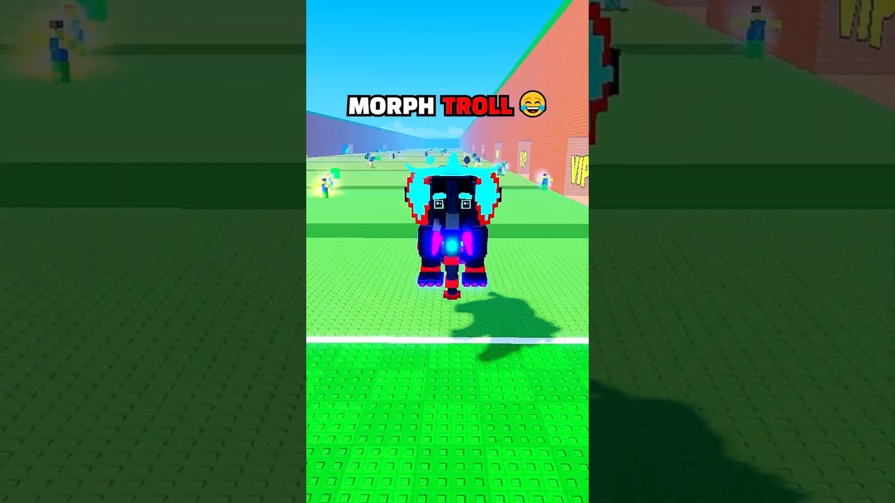 Morph Troll in Escape Tsunami 😱😂