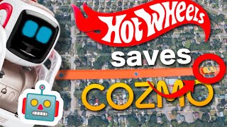 Hot Wheels Car Races to Save Cozmo #shorts