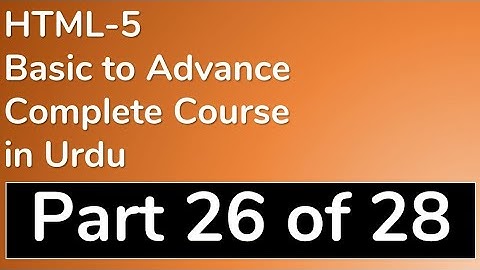 25 SVG Animation HTML 5 in Urdu with Example