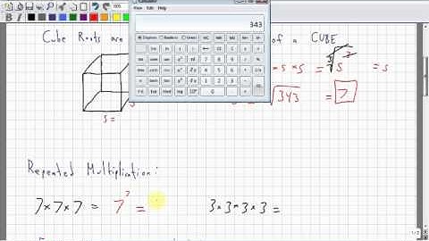 Foundations of Math and Pre-Calculus 10 4.1 Square Roots & Cube Roots