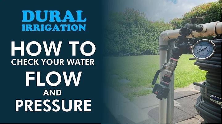 How to: Test your Water Flow & Pressure